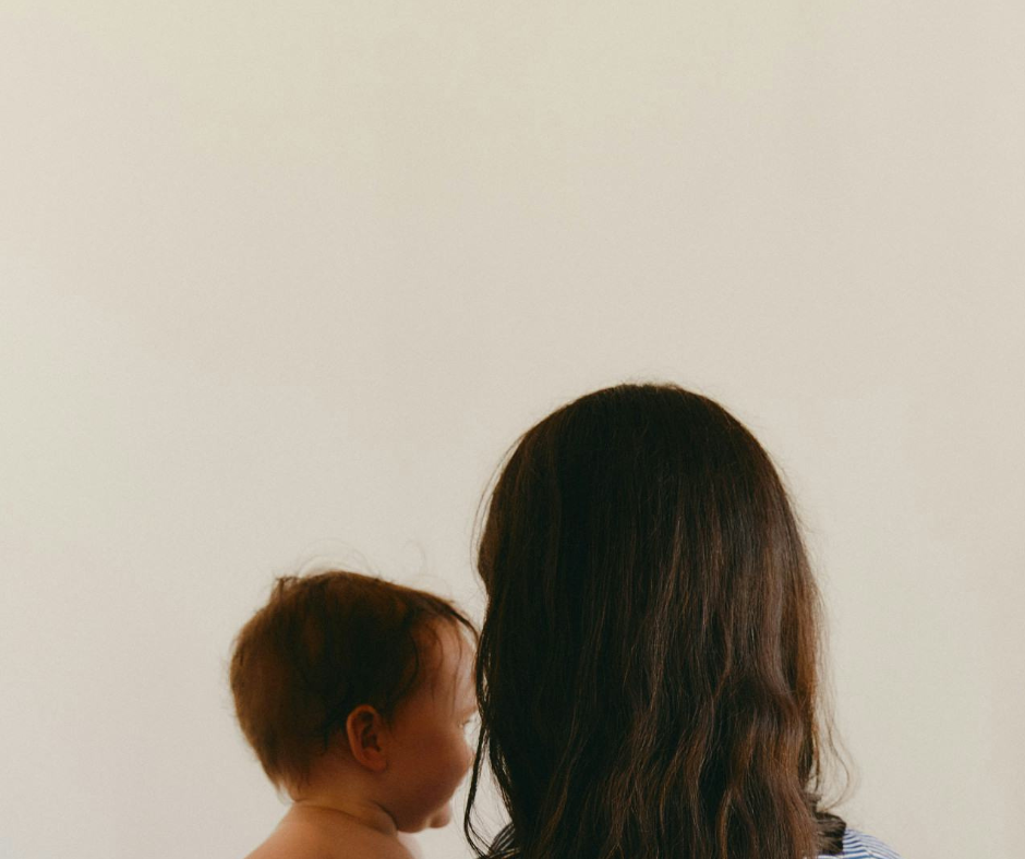 Mother with baby