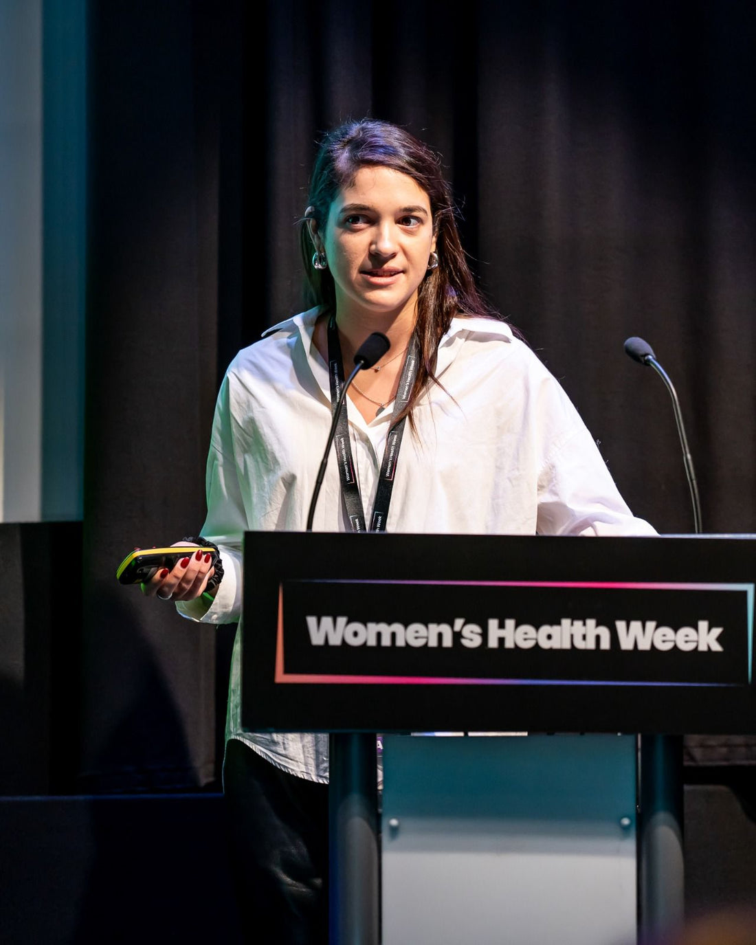 Picture of Claudia Radu, co-founder of Circe at Women's Health Week, London